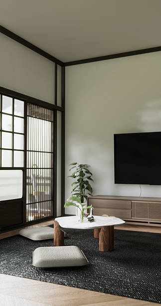 istock Japan Room Design Japanese style. 3D rendering 2208827253