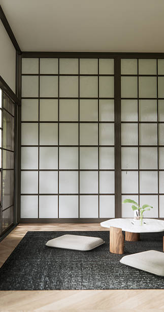 istock Japan Room Design Japanese style. 3D rendering 2208827283