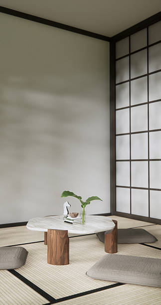 istock Japan Room Design Japanese style. 3D rendering 2208827289