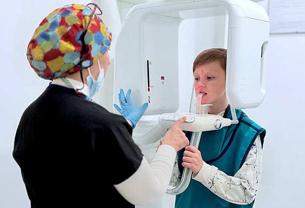 istock Boy at the dentist’s office 2208831831