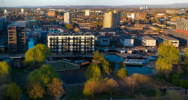 istock New Islington Panorama at Sunset. 2208831919