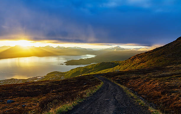 istock Midnight Sun over Ofotfjord, Narvik, Norway 2208847590