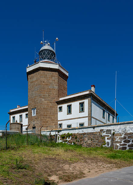 August 21, 2024 - Spain: View of the Cape Finisterre Lighthouse, in Galicia, in northwestern Spain, on the so-called Costa da Morte (Death Coast)