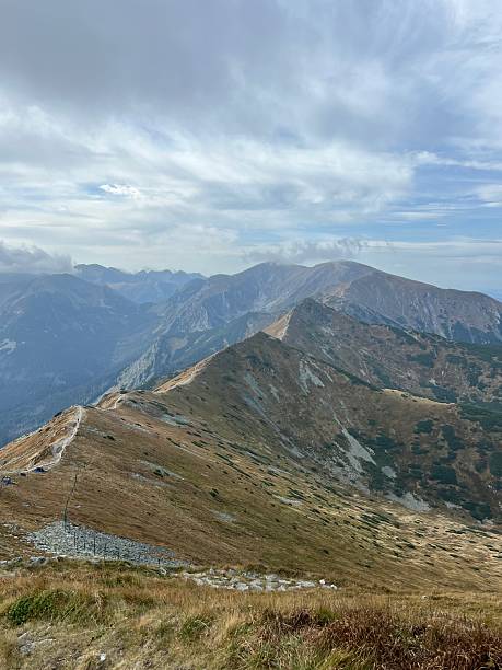 istock A Majestic and Stunning Mountain Range Under a Dramatic Cloudy Sky in Natures Beauty 2208849823