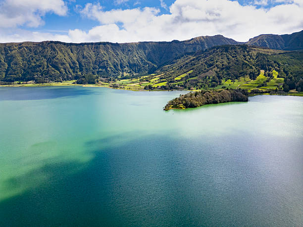istock sete cidades lakes, sao miguel, azores islands 2208851204