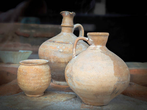 istock Old clay jugs in Pompeii, Italy 2208854750