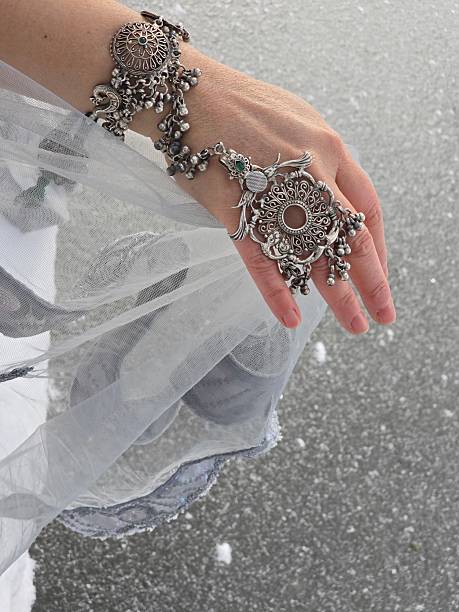 istock Ornate Adornment on a Glimmering Surface 2208858340