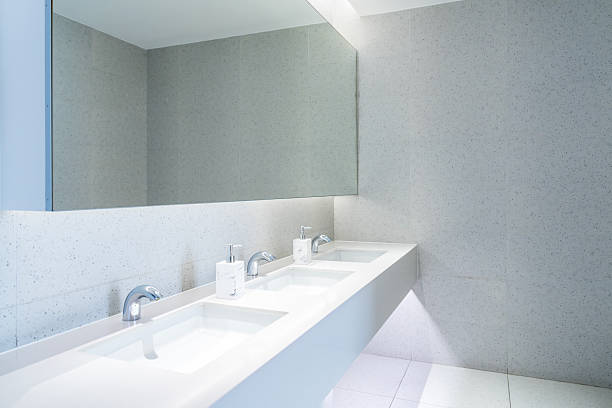 istock A sink in public toilet 2208865512