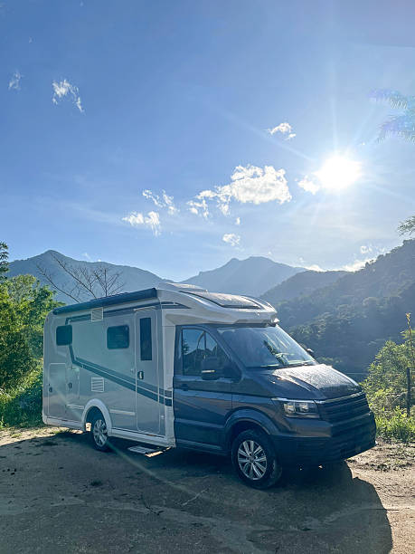 istock RV motorhome while standing in Colombia surrounded by scenic mountains 2208871996