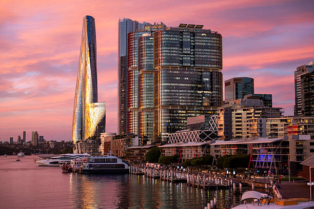 istock Dusk at Darling Harbour, Sydney, Australia. 2208875583