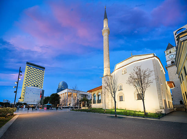 Tirana Albanian Capital main old mosque