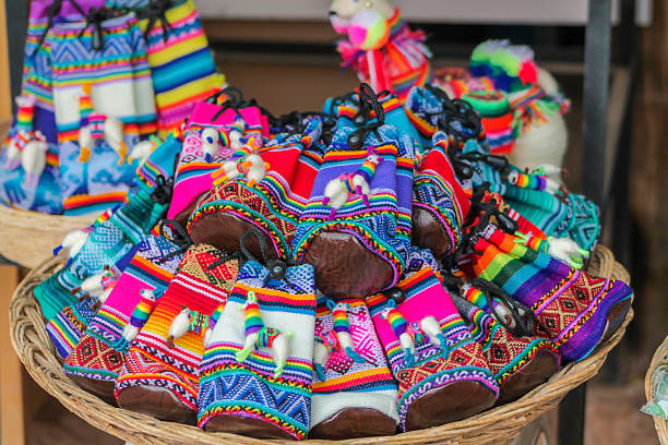 istock Peruvian traditional craft handmade dolls and textile 2208902229