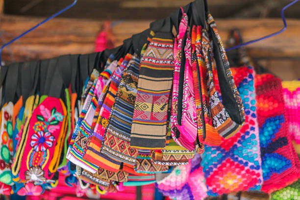 istock Peruvian traditional craft handmade dolls and textile 2208902230