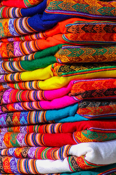 istock Peruvian traditional craft handmade dolls and textile 2208902319