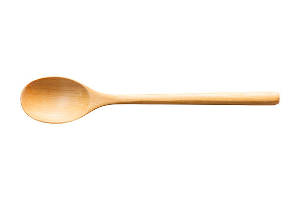 istock Wooden spoon isolated on white background, clipping path 2208906977