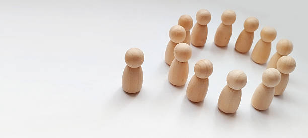 istock Group discussion on team dynamics office space photo minimalistic design side view collaboration insights 2208911686