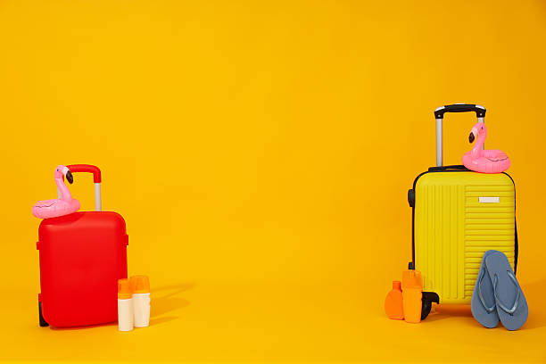 istock Suitcase, luggage, baggage for summer travel and vacation 2208916558