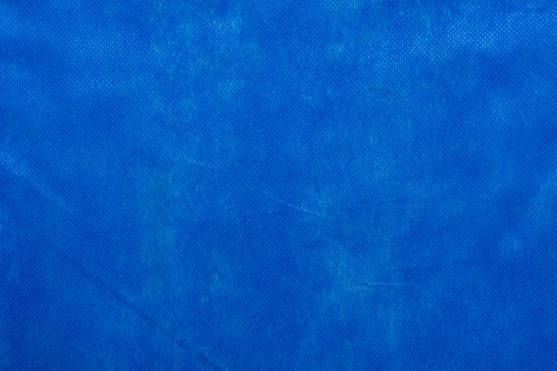 istock Blue spongy fabric texture background, environmentally friendly plastic bag substitute material 2208928716
