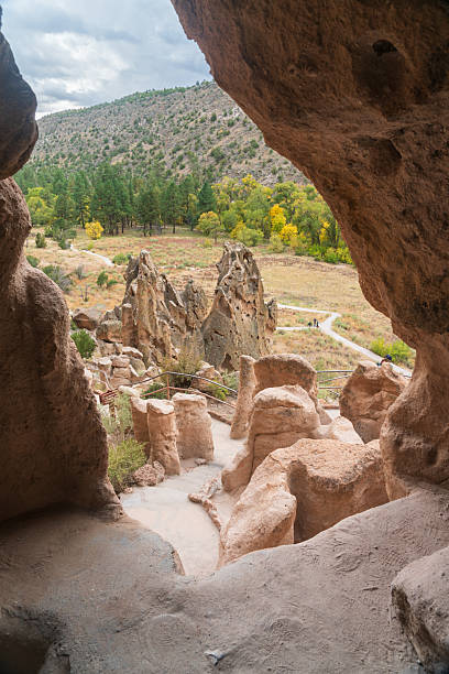 istock Cave Dwelling at Bandelier National Monument in New Mexico 2208945988