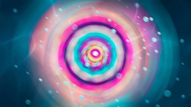 istock Breakthrough moment illustrated by transforming swirl of colors – Innovation concept illustration 2208952646