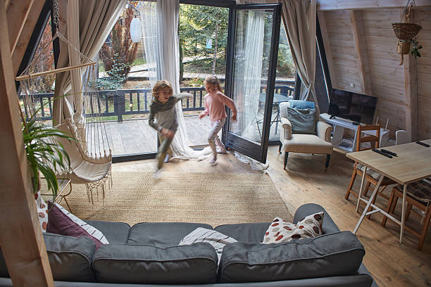 istock Enjoyable morning at the mountain house 2208954700