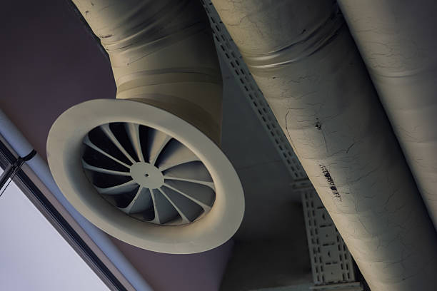 Industrial ventilation system ensuring proper airflow and air quality