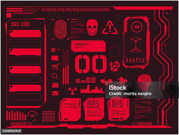 Interface Frame Border Set Stock Illustration - Download Image Now ...