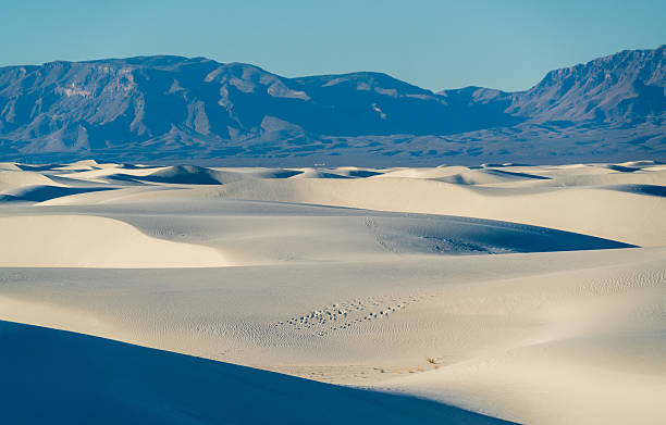 istock Mountain Range and Dunes at White Sands National Park 2208956018