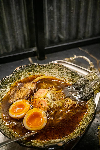 istock Ramen asian noodle in broth 2208959161