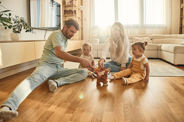 istock Playful family enjoying the day 2208976277