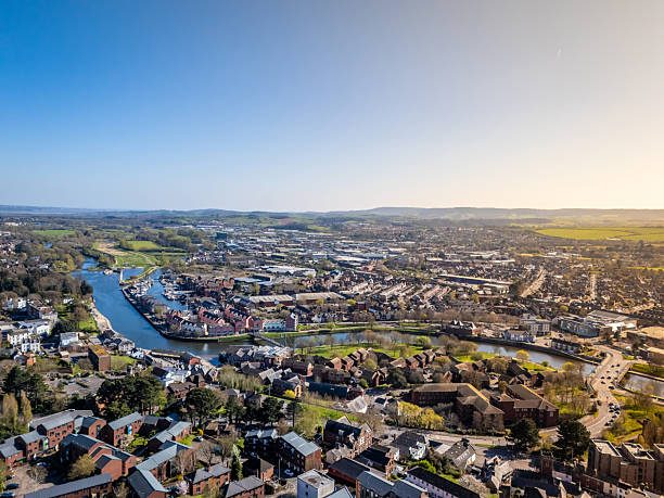 istock Aerial view over Exeter Quay and River Exe 2208982340