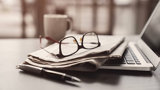 istock Newspaper concept on the desk 2208988065