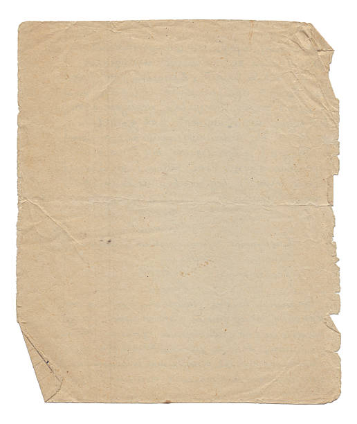istock Vintage background of old ancient torn paper texture isolated 2208996741