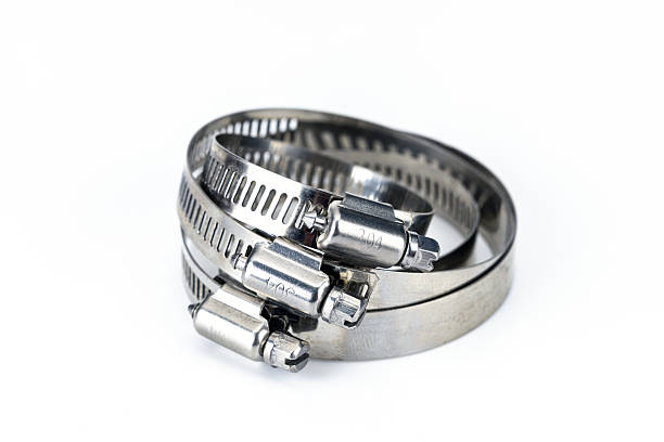 Durable rust-free 304 stainless steel hose clamps.