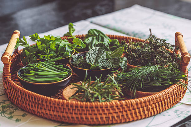 istock Green spices and herbs 2209014310