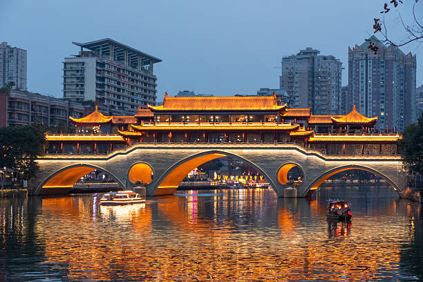 istock The Anshun Bridge in Chengdu, China 2209018043