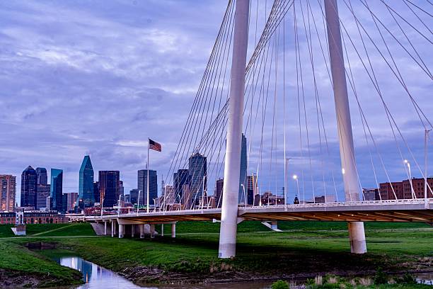 istock Downtown Dallas and Margaret Hunt Bridge 2209018160