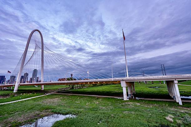 istock Downtown Dallas and Margaret Hunt Bridge 2209018182