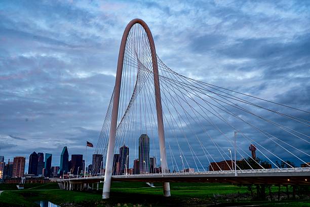 istock Downtown Dallas and Margaret Hunt Bridge 2209018243