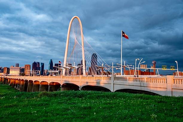 istock Downtown Dallas and Margaret Hunt Bridge 2209018340