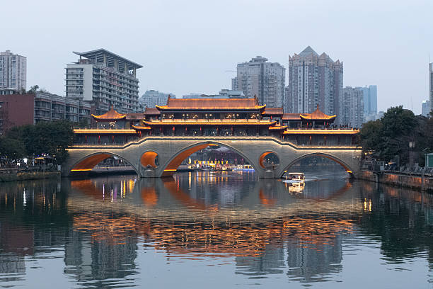 istock The Anshun Bridge in Chengdu, China 2209021058