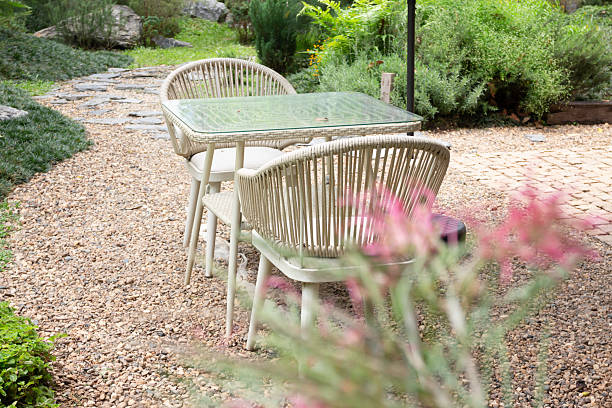 istock Summer garden with blooming flowers 2209022827