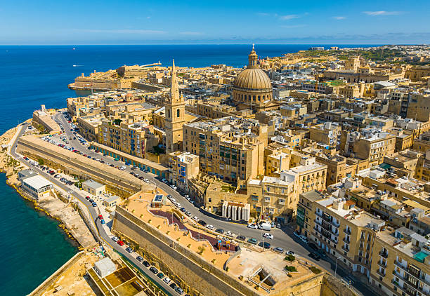 istock Valletta city, drone view. Maltese island 2209048060