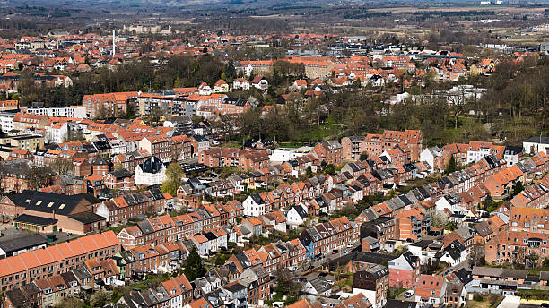 istock Old residential part of Danish town 2209050364