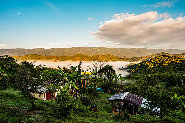 Landscape on Guavata, Santander Deparment, Colombia