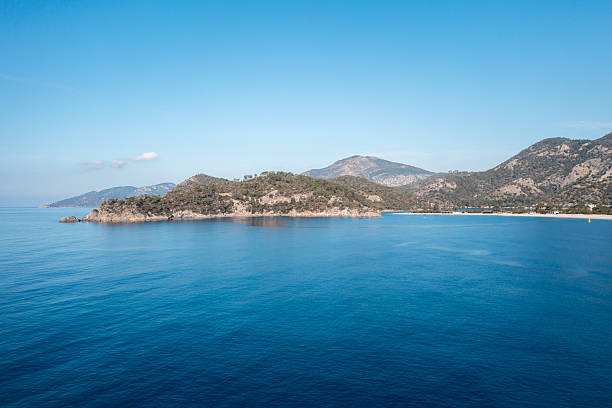 Turkey's Fethiye coastline, beautiful bay