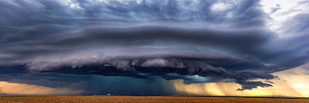 istock Supercell mesocyclone in rural area 2209061047