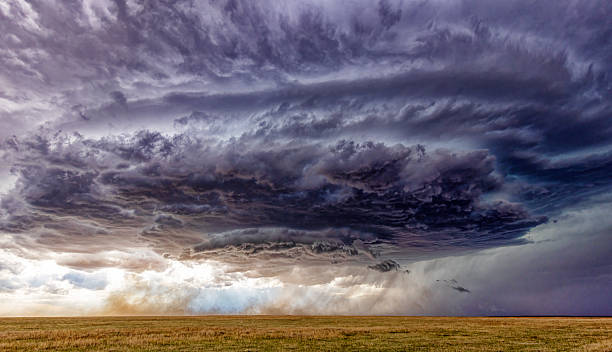 istock Supercell mesocyclone in rural area 2209061615