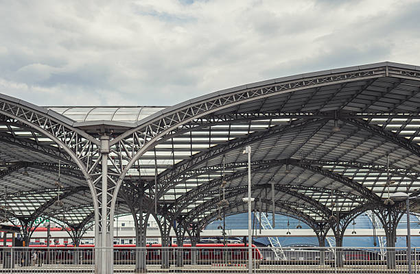 istock Commuter train arriving on the railway station 2209063175