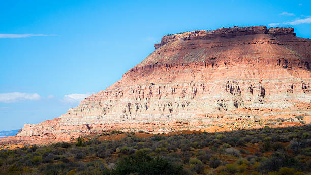 istock Scenic view of eroded sandstone mountain 2209079838